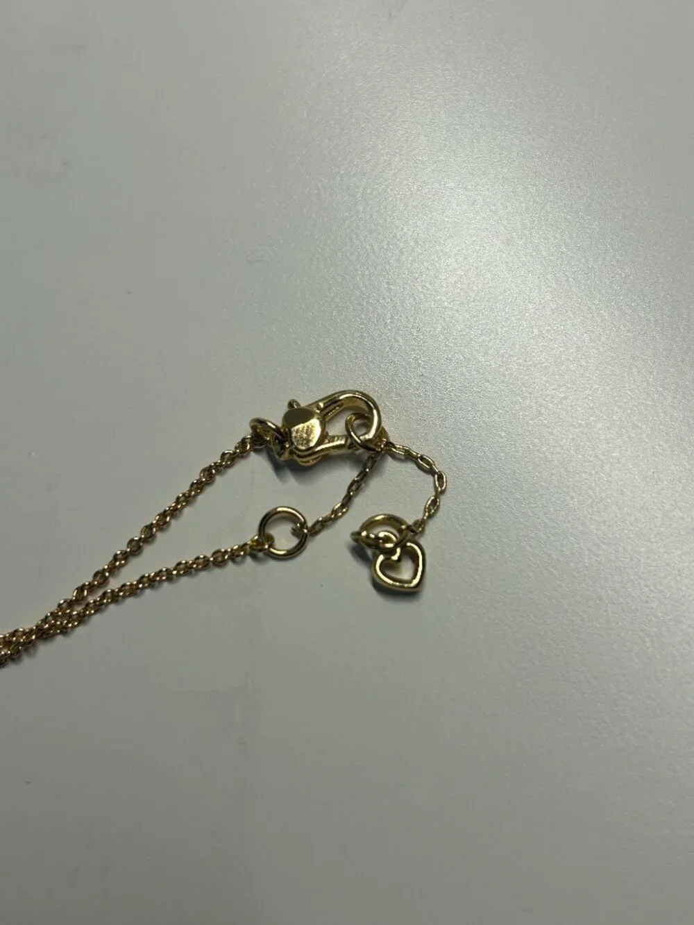 Kate Spade Gold-Tone Turquoise Flower Charm Chain Bracelet Boho Dainty Floral - Picture 5 of 9